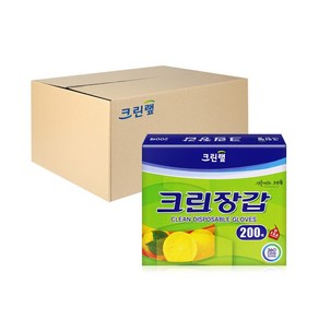 크린랩 일회용 크린장갑 200매x20개입 위생장갑