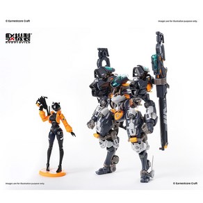 핵성치조 ROBOTBUILD RB-14 No. 9 전희 오토나인 로봇빌드 완성품 EanestCoe Caft Robot Build 액션피규어, 1개