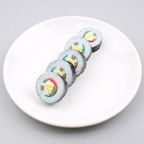 김밥 모형 3.4cm 음식모형 인조 음식 제작 가짜 요리 전시 한식 분식 식품 UR