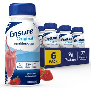 Ensue Oiginal Stawbey Nutition Shake  Meal Ensue Oiginal Stawbey Nutition Shake  식사대체, 1개