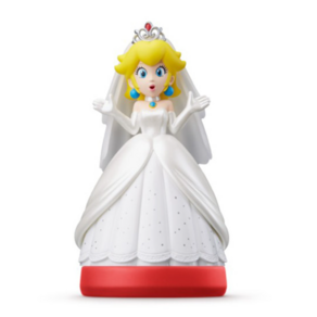 [닌텐도국내정품] 닌텐도 아미보 amiibo 슈퍼마리오 웨딩 피치공주 아미보, 1개