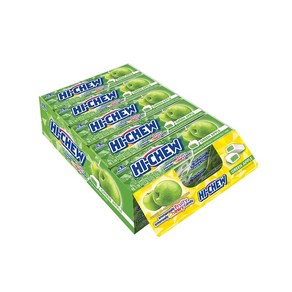 Moinaga Hi-Chew 모리나가 하이츄 그린 애플 청사과, 15개, 50g