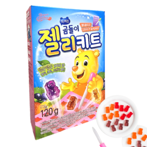 브래드가든 곰돌이 젤리키트, 120g, 4개