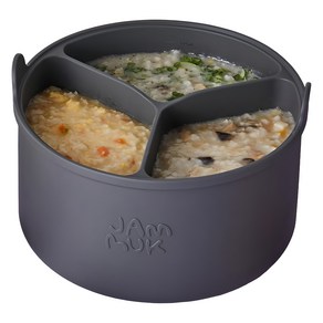 잼먹 국내 제조 밥솥칸막이 6인용 MAX, 단품, 1개, 차콜