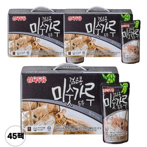 삼육 검은콩미숫가루 파우치 190ml, 45개