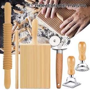 뇨끼보드 Gnocchi 보드 세트 이탈리아 파스타 제작 도구 라비올리 스탬프 커터 수제 카바텔리 가르가넬리 페투치니 메이커, [05] 뇨끼보드 2pcs ioli stamp, 1개