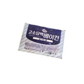 고소담백 베이컨 1kg 파지 뭉치형, 1개