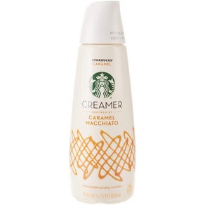 Stabucks Ceame Caamel Macchiato 스타벅스 커피 크리머 카라멜 마끼아또 28floz(828ml), 01.카라멜 마끼야또 크리머, 828ml, 1개, 1개입