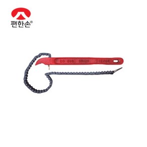 편한손 체인렌치 550 1100 자동차공구 벨트 체인 컵타입 오일필터렌치 플라이어, 1개