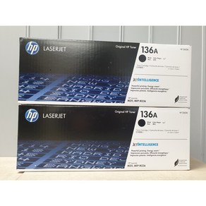 HP No.136A W1360A 토너, 검정, 1개