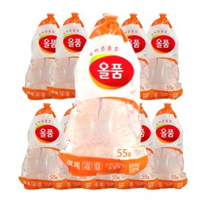 올품 영계 생닭 (55호) 530g(냉장) 10봉, 530g, 10개