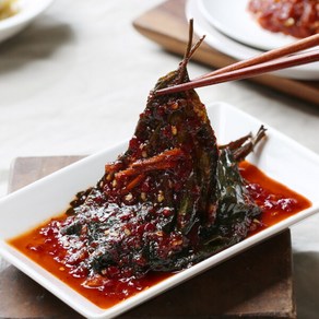 [장인의주방] [이광석장인]깻잎무침1kg 양념깻잎 반찬 밥도둑, 1kg, 1개