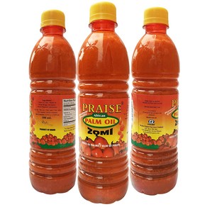 Paise Red Palm Oil 16 Oz / 500 ml - Zomi 찬양 레드 팜 오일 16 온스 / 500 ml - 조미, 1개, 500ml