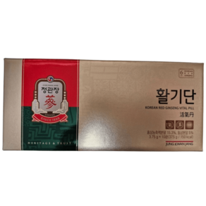 정관장 홍삼 활기단, 1박스, 1개