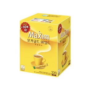 동서 맥심 모카골드 마일드 210+10T (220T)