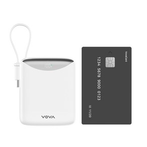 보바 고속충전 일체형 대용량 보조배터리 10000mAh 22.5W VA-114