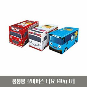 NCM 붕붕붕 꼬마버스 타요 140g 1개 과자 간식