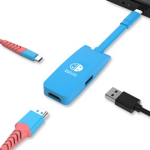 베이식스 닌텐도 스위치 독 3in1 멀티허브 USB C타입 HDMI 4K 60hz