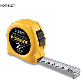 KOMELON 코메론 프로라인줄자 노랑 KMC-74N 2M 3.5M 5M 7.5M, 1개