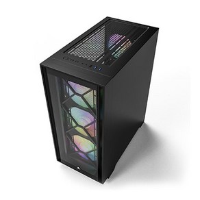 몬텍 MONTECH AIR 1000 강화유리 컴퓨터 PC 케이스 (블랙), 1개