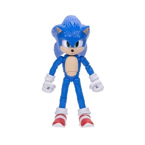 Sonic the Hedgehog 420233 The 소닉 3 영화 액션 피규어 12.7cm5인치 차오 마스코트 테일 컬렉터 용 고관절공식 라이선스 제품 3개, 1개