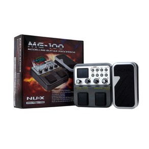 Nux MG-100 보컬 이펙트용 멀티 이펙트 페달 마이크 앰프 스튜디오 일렉트릭 기타 페달, [01]MG100, 1개