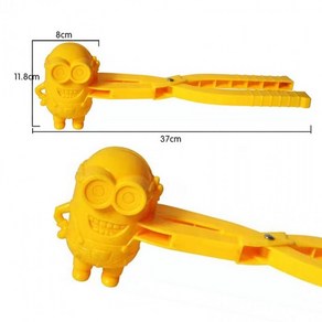 KC인증-미니언즈 눈뭉치/모래놀이 스노우 샌드 메이커 눈오리 눈집게 눈사람 만들기 제조기
