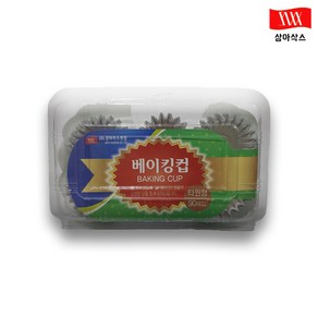 삼아 베이킹컵 타원형 50mm 10팩, 10개