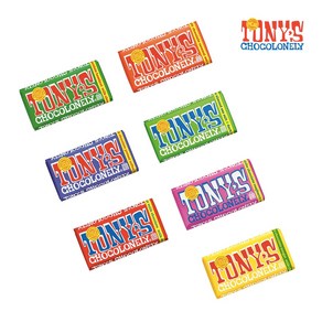 토니스 초코론리 180g / Tony's Chocolonely 32% Milk Chocolate Ba, 밀크초코프레젤 토피, 1개