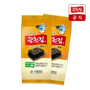 [광천김] 바삭바삭 재래도시락김 48봉, 4g