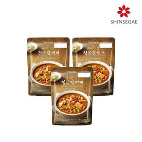 피코크 우리집 청국장찌개 500g x 3팩