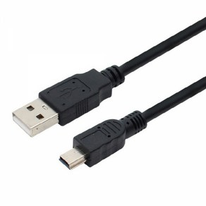 엠비에프 USB 2.0 미니5P 케이블 MBF-UM210, 1m, 1개