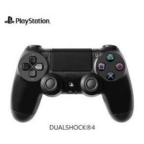 PS4 게임패드 더블쇼크 조이스틱 컨트롤러 블루투스, 화이트, 1개