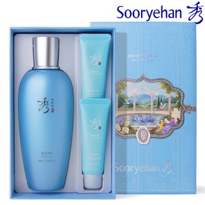 수려한 효비담 수분샘 스킨 400ml (대용량) 특별 기획세트 (크림 25ml 2개 내장), 1개