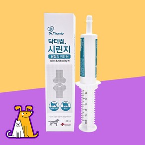 닥터썸 시린지 강아지 관절&비만 60cc 영양제, 뼈/관절강화, 60ml, 1개