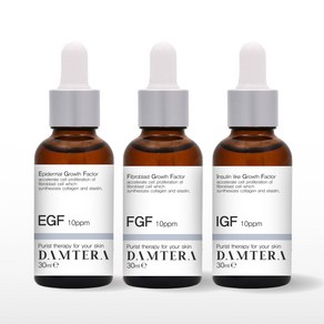 담테라 EGF FGF IGF 10ppm 앰플 원액 10ml 3종세트