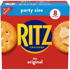 RITZ Oiginal Cackes Paty Size 1LB 11.4 oz RITZ 오리지널 크래커 파티 사이즈 1파운드 11.4온스, 453.59g, 1개