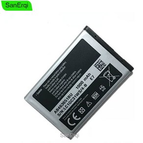 1000mah 배터리 AB463651BU 삼성 W559 S5620I S5630C S5560C C3370 C3200 C3518 J808 F339 S5296 C3322 L708E S5, 1개