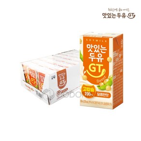 고칼슘 맛있는 두유GT 달콤한맛 두유, 24개, 190ml