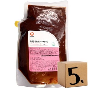 소스공방 떡볶이 소스 (매운맛) (2Kg 5개), 5개, 2kg
