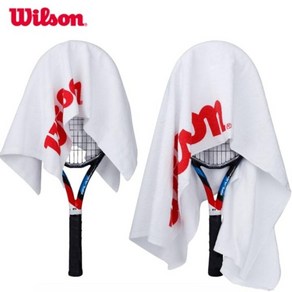 윌슨 WILSON 스포츠 타올 테니스 수건 운동 타월 부드러운 땀흡수 WRZ540000