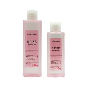 마몽드 로즈워터 토너 250ml+150ml, 1개