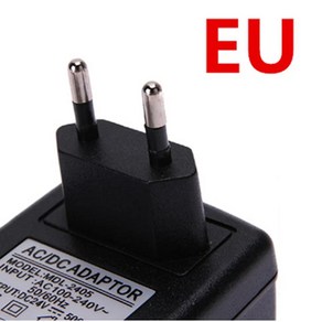 24 V 24 V 범용 전원 어댑터 AC DC 24 V 0.5A 500mA 0.6A 600mA 1A 1.25A 1250mA 1.5A 2A 어댑터 스위칭 5.5*2.5mm, 2) EU plug - 24V 0.6A, 1개