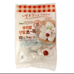 우리쌀단팥쏘옥 칠갑 개별포장 냉동 500g, 1개