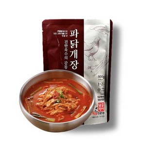 닭곰탱이 닭개장 파개장 닭계장 500g 레토르트 육개장 밀키트, 1개