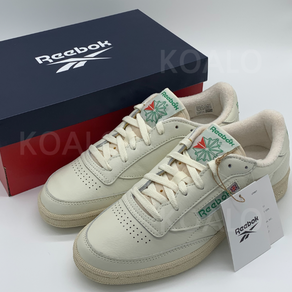 [국내백화점판/AS가능] Reebok 리복 클럽 C85 빈티지 운동화 DV6434 (크림)