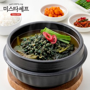 미스타셰프 아욱 다슬기 해장국 500g 6팩, 6개