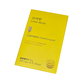 코어빈 유로디에트 덩굴팥 추출분말 600mg, 1개