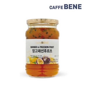 카페베네 망고패션후르츠 과일청 480g 스피드마트, 1개, 1개입