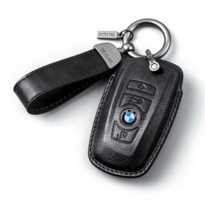 WonRay 호환 BMW 키케이스 악세사리 신형 스마트키 키홀더, 블랙B타입, 1개